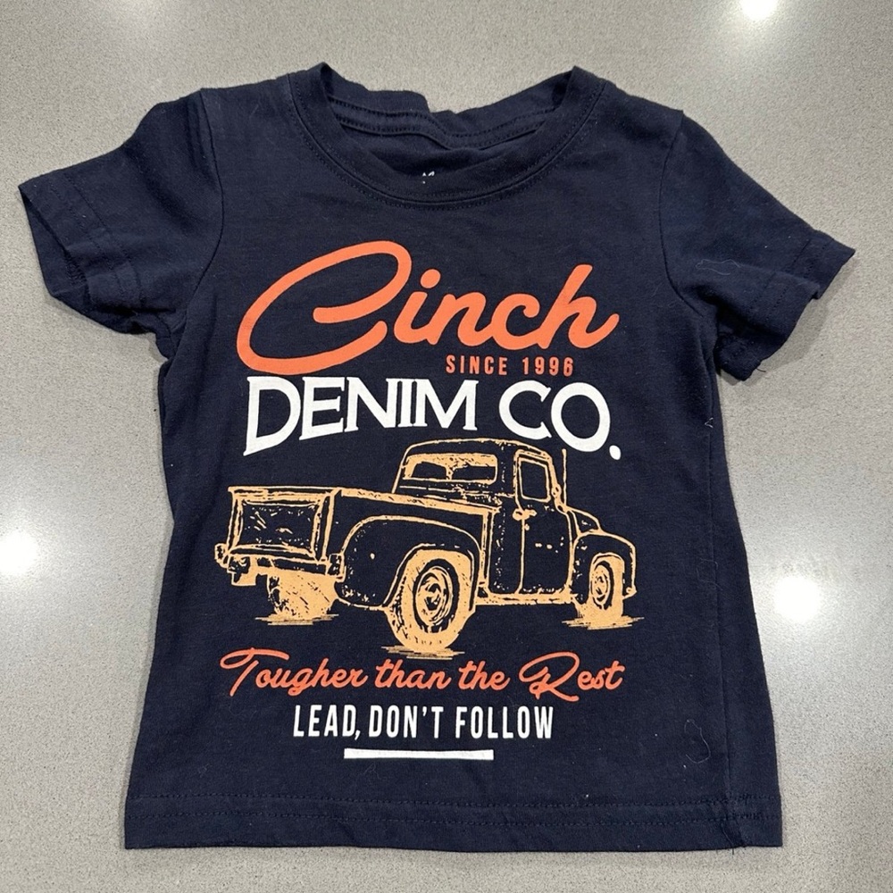 Cinch baby boy shirt 
6-12 months